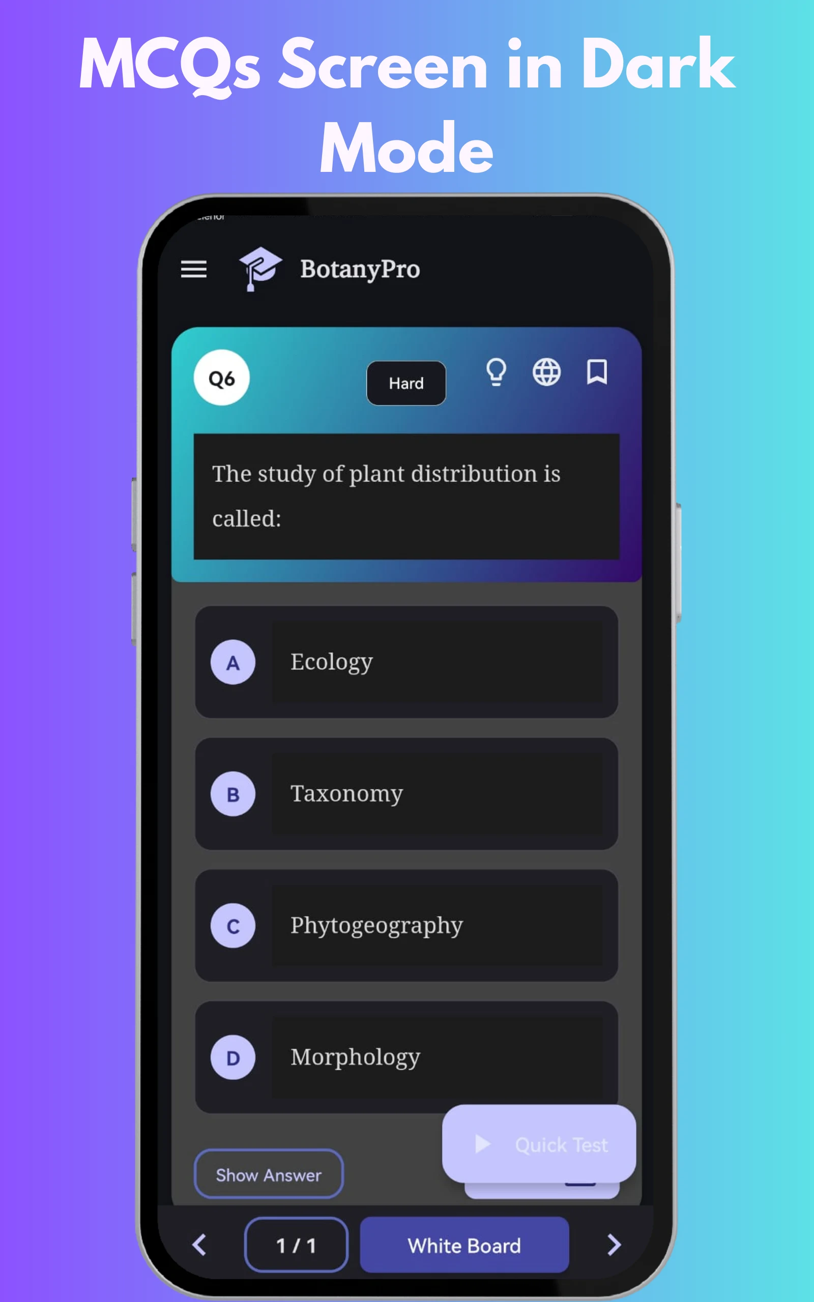BotanyPro, BS Botany Books screenshot